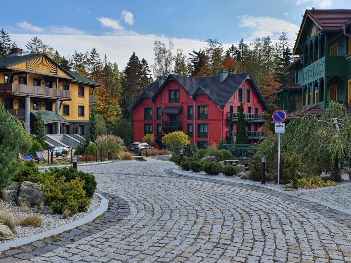 Dolina Wikingow 2-Poziomowy Apartament W Norweskiej Dolinie Z Dwoma Balkonami I Dostepem Do Strefy Wellness Szklarska Poreba Exterior photo