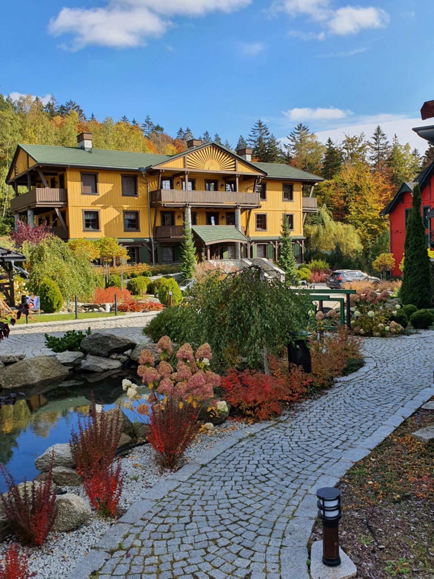 Dolina Wikingow 2-Poziomowy Apartament W Norweskiej Dolinie Z Dwoma Balkonami I Dostepem Do Strefy Wellness Szklarska Poreba Exterior photo